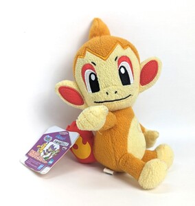 ポケットモンスター　しっぽみてみて！ ぬいぐるみ　ヒコザル　17cmぐらいです　タグ付き(オレ、シワあり)　プライズ　自宅保管品