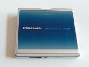 【美品】Panasonic MDプレーヤー SJ-MJ59 本体 ウォークマン F60212