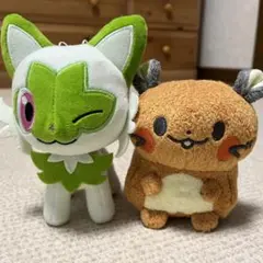 ポケットモンスター ニャオハ デデンネ ぬいぐるみ