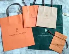 ユナイテッドアローズ ショッパー 紙袋 5枚セット UNITED ARROWS