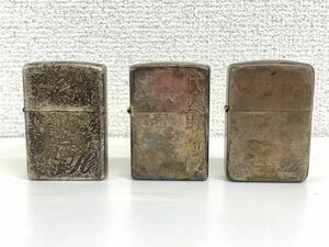 【現状品】ZIPPO ジッポ Zippo ジッポー オイルライター 喫煙グッズ 喫煙具 おまとめ セット 火花確認済み 着火不可 SY