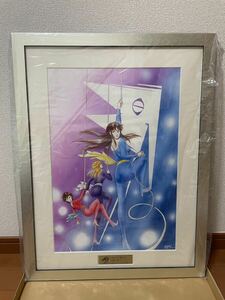 キャッツアイ　複製原画　wj50 50周年記念 週刊少年ジャンプ展 北条司　 キャラファイングラフ　リトグラフ　アールビバン