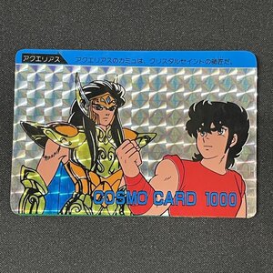 アクエリアス 星矢 COSMO CARD 1000 聖闘士星矢 カードダス PPカード パチ【KA341】