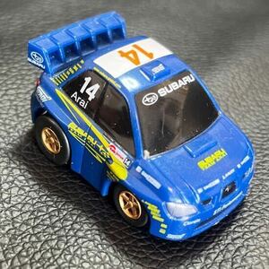 SUBARU スバル インプレッサ WRC ２００６　ミニカー プルバックカーコレクション WRC Rally Japan ラリージャパン WONDA ワンダ