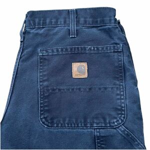 Carhartt カーハート ダックペインターパンツ W34 ブラック (D132)