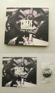 CRAZE クレイズ BECRAZE 初回盤 バッジ ステッカー付き Body D