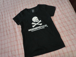 ★ NEIGHBORHOOD　ネイバーフッド ★サイズ1　Sサイズ　黒色　ロゴプリント付　Tシャツ