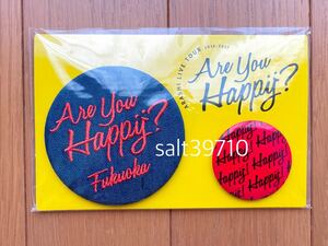 嵐★Are You Happy? グッズ★会場限定 バッジセット 赤★新品未開封