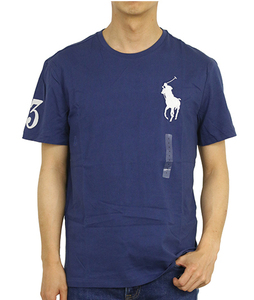 新品 アウトレット k194 Lサイズ 半袖 Tシャツ ポニー polo ralph lauren ポロ ラルフ ローレン 紺 ビッグ navy