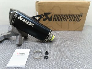 未使用 モンスター M1200/S/R 17-20 アクラポビッチ スリップオン サイレンサーのみ AKRAPOVIC ◆返品可 X25134L T06L 604