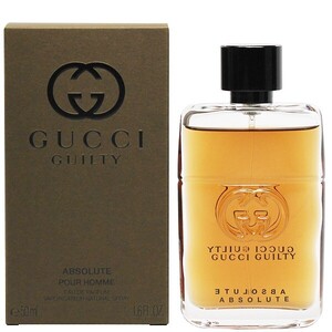 グッチ ギルティ アブソリュート プールオム EDP・SP 50ml 香水 フレグランス GUILTY ABSOLUTE POUR HOMME GUCCI 新品 未使用