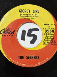 1966 ソフトロック THE SEEKERS GEORGY GIRL 両面EX 