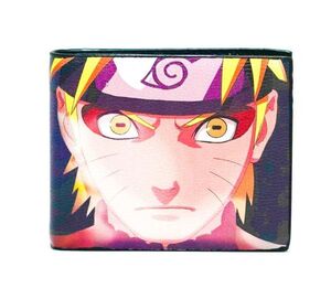 財布 naruto ナルト BORUTO 仙人 うちはサスケ 木ノ葉隠れの里 サイフ 2つ折り財布 グッズ