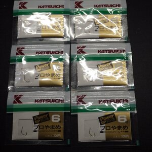 Katsuichi プロやまめ 6号 合計72本セット ※在庫品 (11g0209) ※クリックポスト