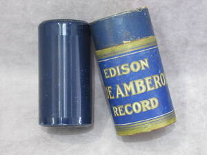 蝋管レコード大量放出！◆②◆EDISON エディソン◆BLUE AMBEROL RECORD◆蝋管レコード（蓄音機）