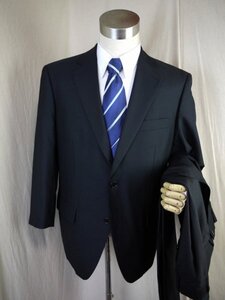 N188○冠婚葬祭対応礼服喪服○ウエストアジャスター○170BB5・２釦・背抜き・黒ブラックフォーマルシングルスーツ