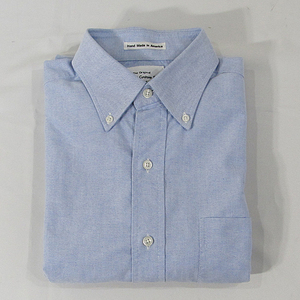 Gambeat Custom Shirt アメリカ製 B.Dシャツ ブルーオックスフォード M表記（スリムタイプ） 美品 検)VAN JAC J.PRESS BrooksBrothers