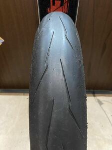 中古MCタイヤ 2021年製造 PIRELLI DIABLO SUPERCORSA V3 SC1 110/70ZR17 ピレリ ディアブロ スーパーコルサ 110 70 17 3621 K5372