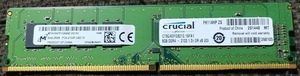 送料180円☆美品☆動作品 crucial デスクトップPC用メモリ 8GB PC4-17000 DDR4-2133 DIMM CT8G4DFD8213