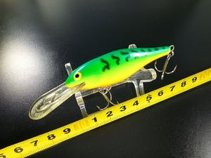 廃番色 ラパラ シャッドラップ SR-7 7cm #FT/ファイヤータイガー(初期) USED フィンランド FINLAND RapaLa SHAD RAP FIRETIGER 1st Gen