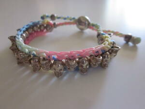 英国　イギリス　リンクス オブ ロンドン Links of London Friendship Bracelet Limited editionスカル　コード　ブレスレット　限定1000