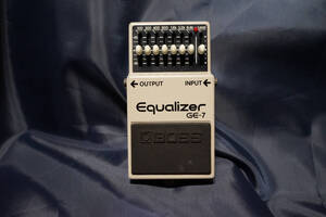 BOSS GE-7 Equalizer 7バンド・グラフィック・イコライザー