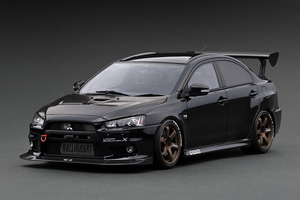 IG 1/18 Mitsubishi Lancer Evolution X (CZ4A) Black IG2299 新品・未開封 完売希少品 三菱 ランサーエボリューションⅩ 4B11 RALLIART