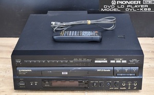 NY7-183【現状品】PIONEER　DVD LDプレイヤー　DVL-K88　パイオニア　コンパチブルカラオケプレーヤー　動作確認済　中古品　保管品