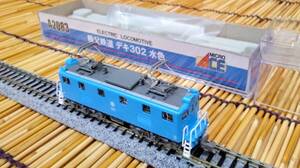 ▼MICROACE-A2083▼秩父鉄道/デキ302(デキ300型電気機関車)/水色塗装/1両/中古