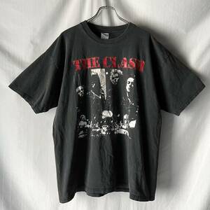 90s THE CLASH ザ・クラッシュ THE ONLY BAND THAT MATTERS！ バンドT パンク ロックT ヴィンテージ Tシャツ ブラック XL