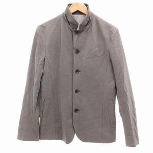 ミッシェルクランオム M.K HOMME 美品 ジャケット ブルゾン スタンドカラー 46 M グレー /UO メンズ