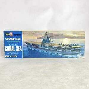 未組立 Revell レベル 1/540 CVB-43 コーラルシー U.S.S. CORAL SEA 空母 プラモデル H-374 現状品