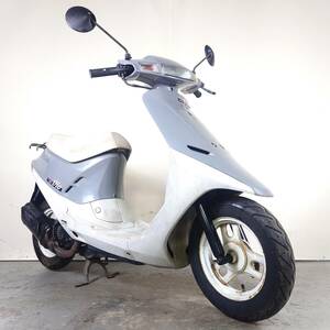 【HONDA DIO ディオ AF18】始動確認済み 書類付 キレイ♪ 原付 2スト 旧車 希少 初代 グレー(AF 25 27 28 34 35 23【埼玉/熊谷】R147