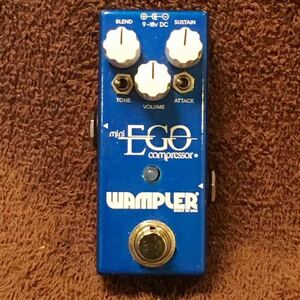 【ヤフーフリマでも限定価格で出品中】WAMPLER EGO MINI compressor コンプレッサー ギター エフェクター ワンプラー