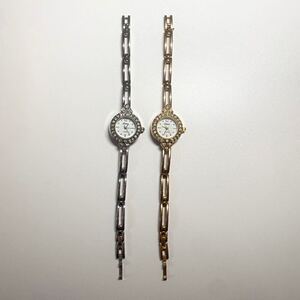 ◆NO.241210◆ J-AXIS ジェイアクシス Lamue ラムー QUARTZ クオーツ クォーツ レディース ウォッチ 腕時計 まとめ セット ジャンク扱い