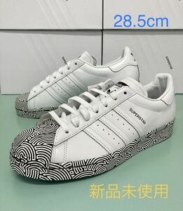 天然皮革 adidas アディダス SUPERSTAR スーパースター [FY1588]白 ホワイト US10.5 JP28.5 高橋理子コラボモデル 2020年製 国内正規 新品