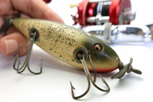 CCBCO INJURED MINNOW ウッドルアー 検) HEDDON ABU 道楽 ZEAL BALSA50 ハトリーズ ザウルス UMOC FENWICK 好きな昭和レトロアングラー