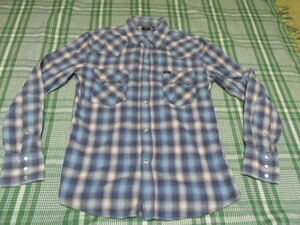 【Lee】　GLT００７　ウエスタンシャツ　ワークシャツ　Lサイズ