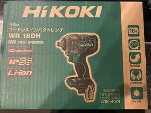 HiKOKI(ハイコーキ) WR18DH(NN) コードレスインパクトレンチ 日立工機 未使用品 18V