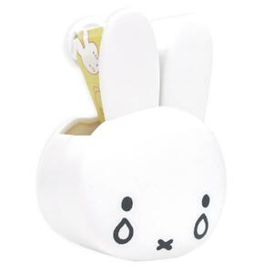 ミッフィー miffy フェイステープカッター (イエロー) テープ付き 文具