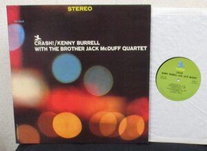 ☆コーティング MINT-彡 Kenny Burrell With The Brother Jack McDuff Quartet Crash! [ US Prestige PR 7347]