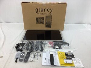 JOLED glancy/モニター/有機EL/27インチ/4K EPS269Q01DA 通電のみ確認済 付属品現状 ジャンク品 ACB