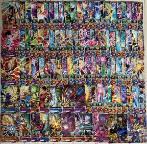 スーパードラゴンボールヒーローズ 100枚セット 大量セット まとめ売り かぶり無 CP SR おまけ付き SEC UR コード付