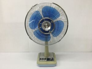 K18-351-0718-101▲【中古】TOSHIBA(東芝) 昭和/レトロ アンティーク 希少 扇風機 羽根径30cm「D-30DC」※動作確認済み