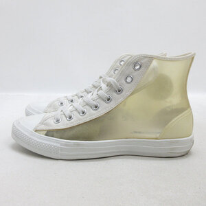 H■【27cm】コンバース/CONVERSE 31302940 ALL STAR LIGHT CLEARMATERIAL HI スニーカー/MENS■5【中古】