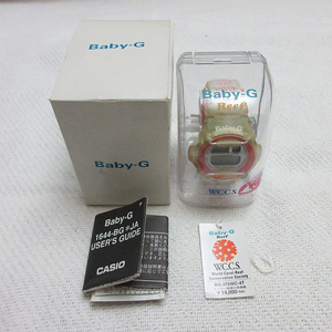 訳アリ・稼働品■CASIO カシオ Baby-G Reef 腕時計 BG-370WC-4T W.C.C.S. 1644-BG*JA G ヴィンテージ レトロ