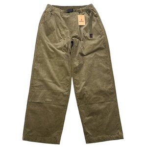 24AW【タグ付・新品・定価16,500円】GRAMICCI CORDUROY DOUBLE KNEE PANT コーデュロイダブルニーパンツ L LAUREL G4FM-P055 グラミチ