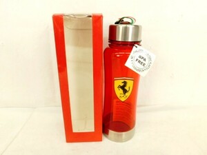 M221★Ferrari フェラーリ ウォーターボトル 水筒 レッド系 未使用品 コレクション グッズ 雑貨 ★送料690円〜