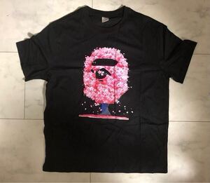 黒/ピンク Tシャツ XLサイズ 半袖Tシャツ 