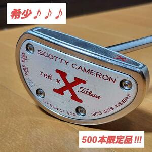 【500本限定品】scotty cameron red x 2 1st run スコッティ キャメロン